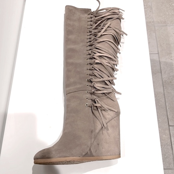 Coach tan Swede SEXY & BOHO Boots - Picture 3 of 10